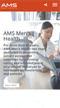 Mobile Screenshot of amsmenshealth.com